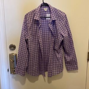 J.Crew Gingham Button Down